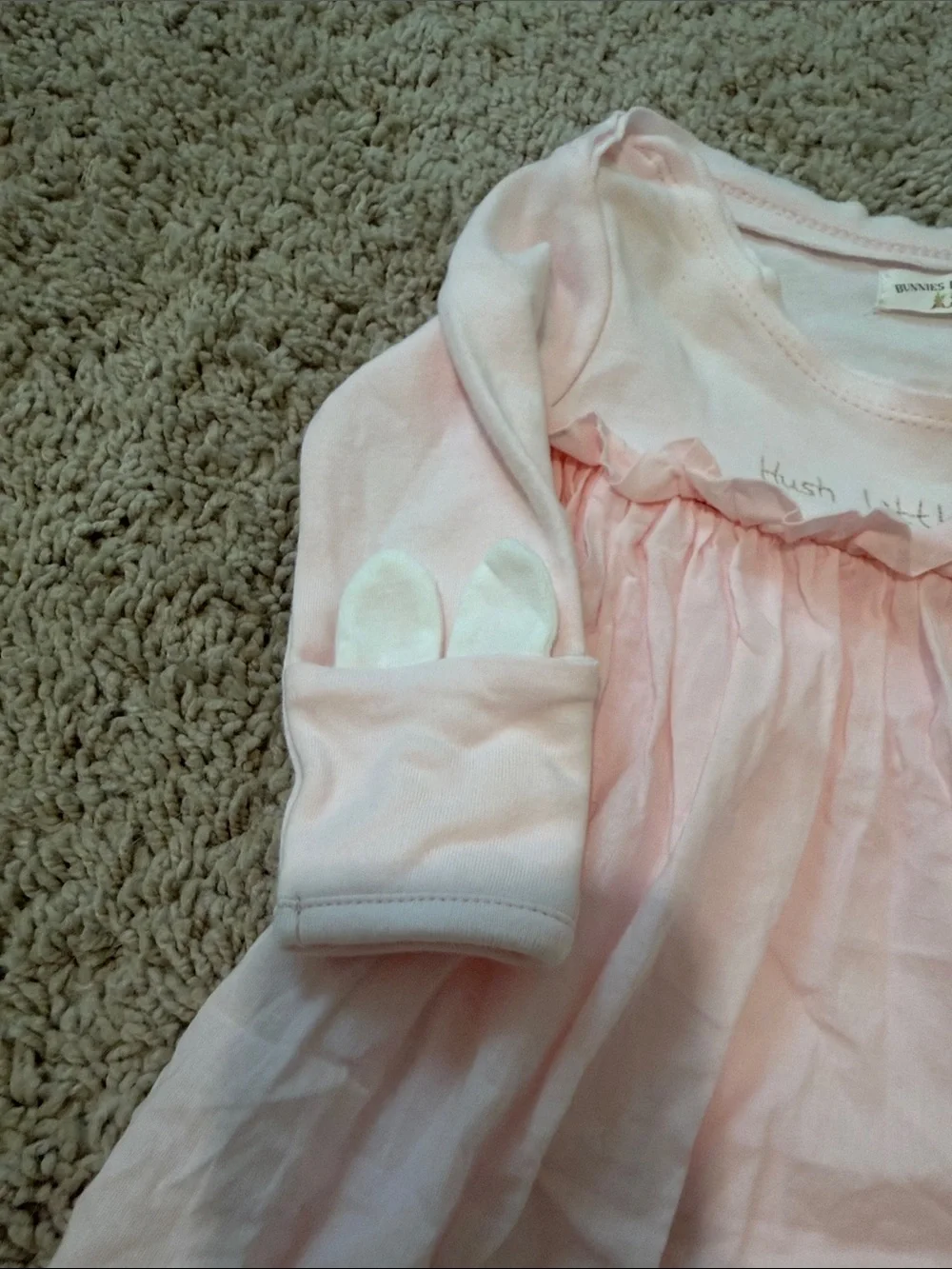 Bunnies by the Bay Pink Newborn Gown